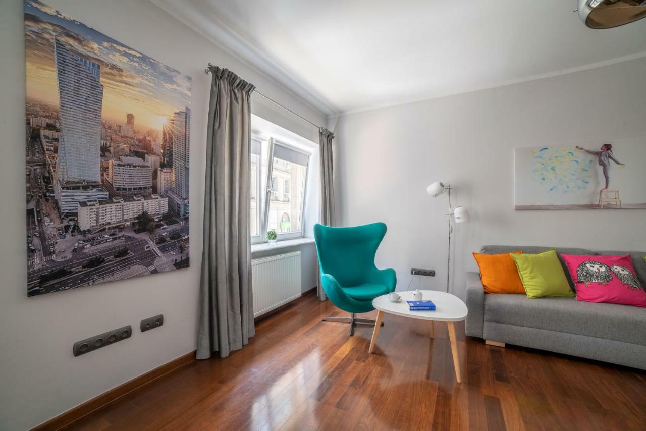 City Center Boutique Apartment Warschau Exterior foto